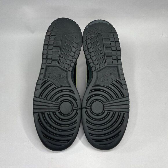 Nike Dunk Low Shoes Men\'s Size 10 Black‎ Green No Liner 2005 Rare Sneakers main image 7